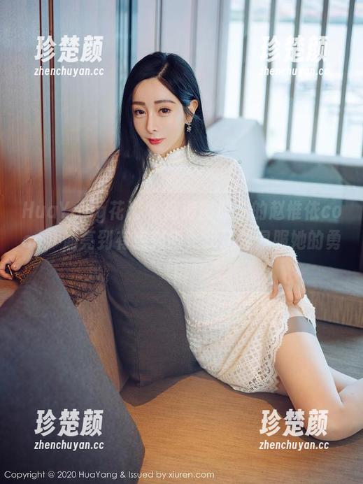 HuaYang花漾 - 高清图册里的赵惟依coco，油亮到有点刺眼，我还是佩服她的勇气。