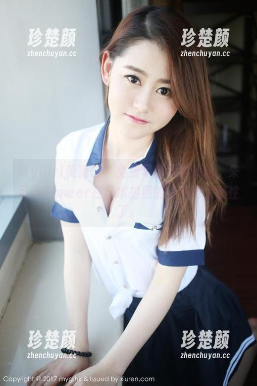 MyGirl美媛馆 - 免费写真不怕掉粉，朱可儿Flower在日本拍照的姿势也太随性了。