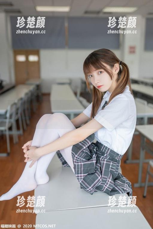 喵糖映画的长腿马尾少女，轻纱罩住了我的呼吸