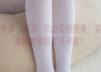 少女秩序 - 翻开晞可的花嫁图集，资源比你的微信图库还丰富！