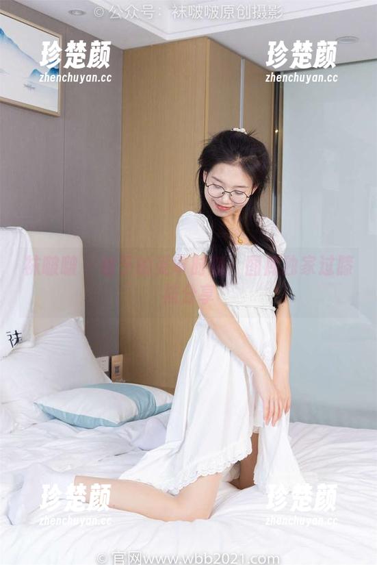 袜啵啵 - 稚予的受审时刻：图库独家过膝袜分享