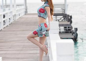 魅妍社 - Mieko林美惠子短裤新出炉，穿着打扮似乎是告诉我们：这些腿可不止是好看的。